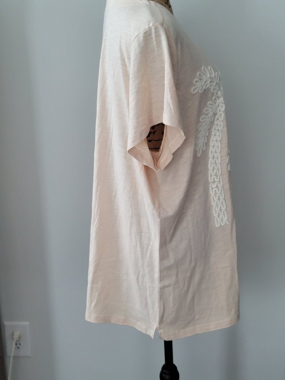 Belle By Kim Gravel Beach Beige / Taupe T-Shirt 2X - Picture 2 of 8
